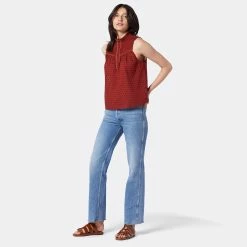 Joie Joesa Sleeveless Cotton Top -Joie Shop 22 2 008959 TP561 RUSSETBROWN JOESA 1 a285d998 8204 4b1c 8430 728d20b8ecd4