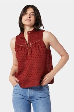 Joie Joesa Sleeveless Cotton Top