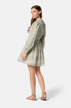 Joie Challensia Mini Cotton Dress -Joie Shop 22 2 009231 DR03306 SHALEGREENMULTI CHALLENSIA 5
