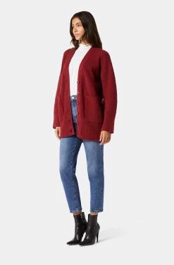 Joie Brea Cardigan -Joie Shop 22 3 009011 SW02296 RUSSETBROWN BREA 3