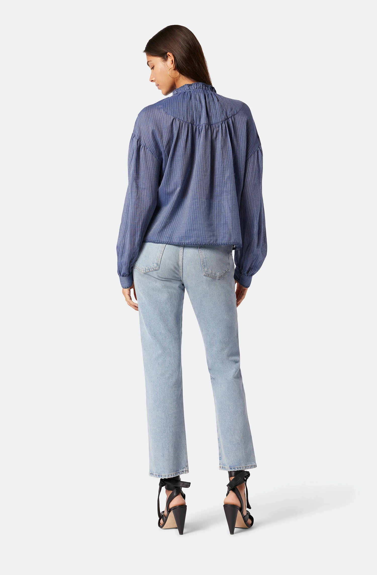 Joie Marquet Long Sleeve Cotton Top 6 Joie Marquet Long Sleeve Cotton Top - Image 6