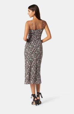 Joie Dauphine Midi Cotton Dress -Joie Shop 22 3 009161 DR03524I CAVIARMULTI DAUPHINE 5