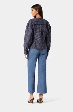 Joie Malet Jacket -Joie Shop 22 3 009189 OW01412 MIDNIGHTNAVYMULTI MALET 5