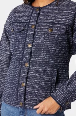 Joie Malet Jacket -Joie Shop 22 3 009189 OW01412 MIDNIGHTNAVYMULTI MALET 6