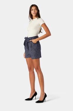 Joie Alma Shorts 9 Joie Alma Shorts -Joie Shop 22 3 009189 SH00892 MIDNIGHTNAVYMULTI ALMA 3