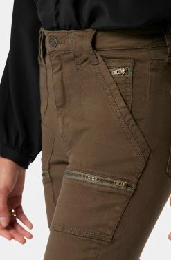 Joie High Rise Park Skinny Pants -Joie Shop 7024JJ1032G highriseparkskinnyg FATIGUE 6