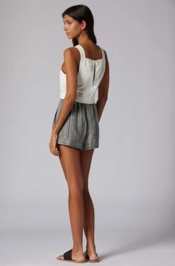 Joie Evelyn Linen Short 8 Joie Evelyn Linen Short -Joie Shop B0029A0032 NVBM 2