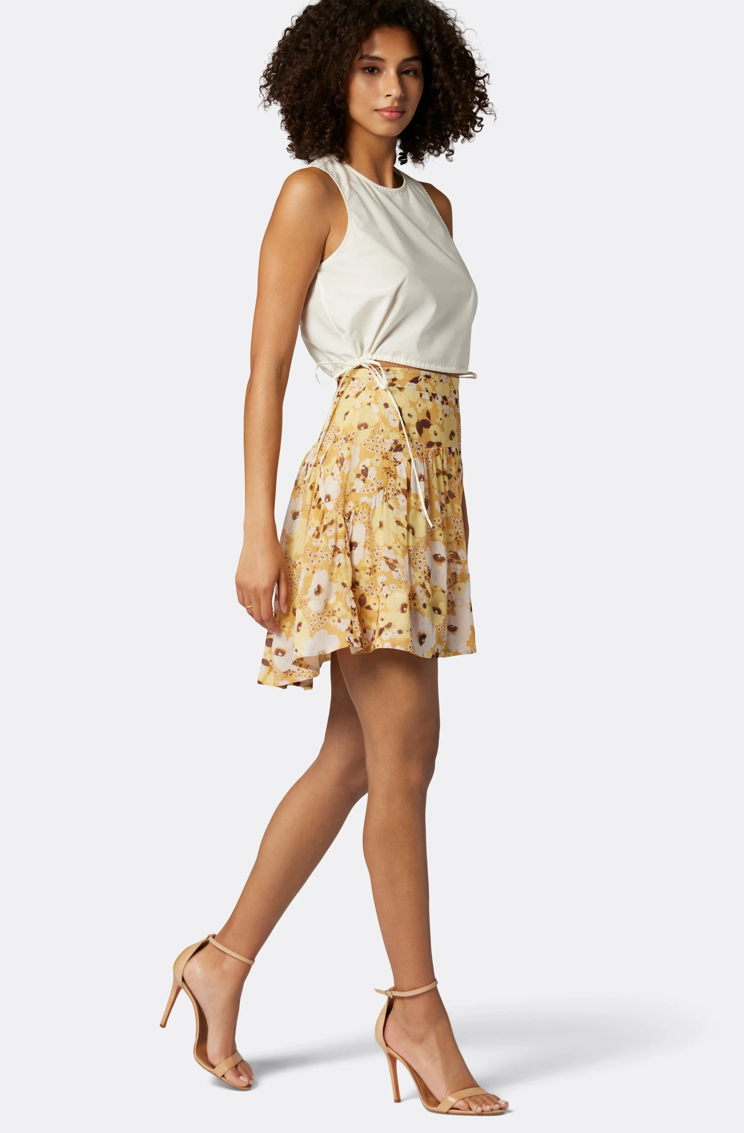 Joie Lesly Mini Silk Skirt 3 Joie Lesly Mini Silk Skirt - Image 3