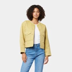 Joie Brooke Cotton Jacket 13 Joie Brooke Cotton Jacket -Joie Shop C0006F09252 OLOI 2 DPA