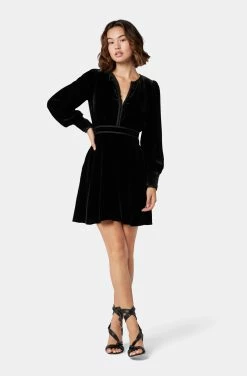 Joie Renata Velvet Mini Dress