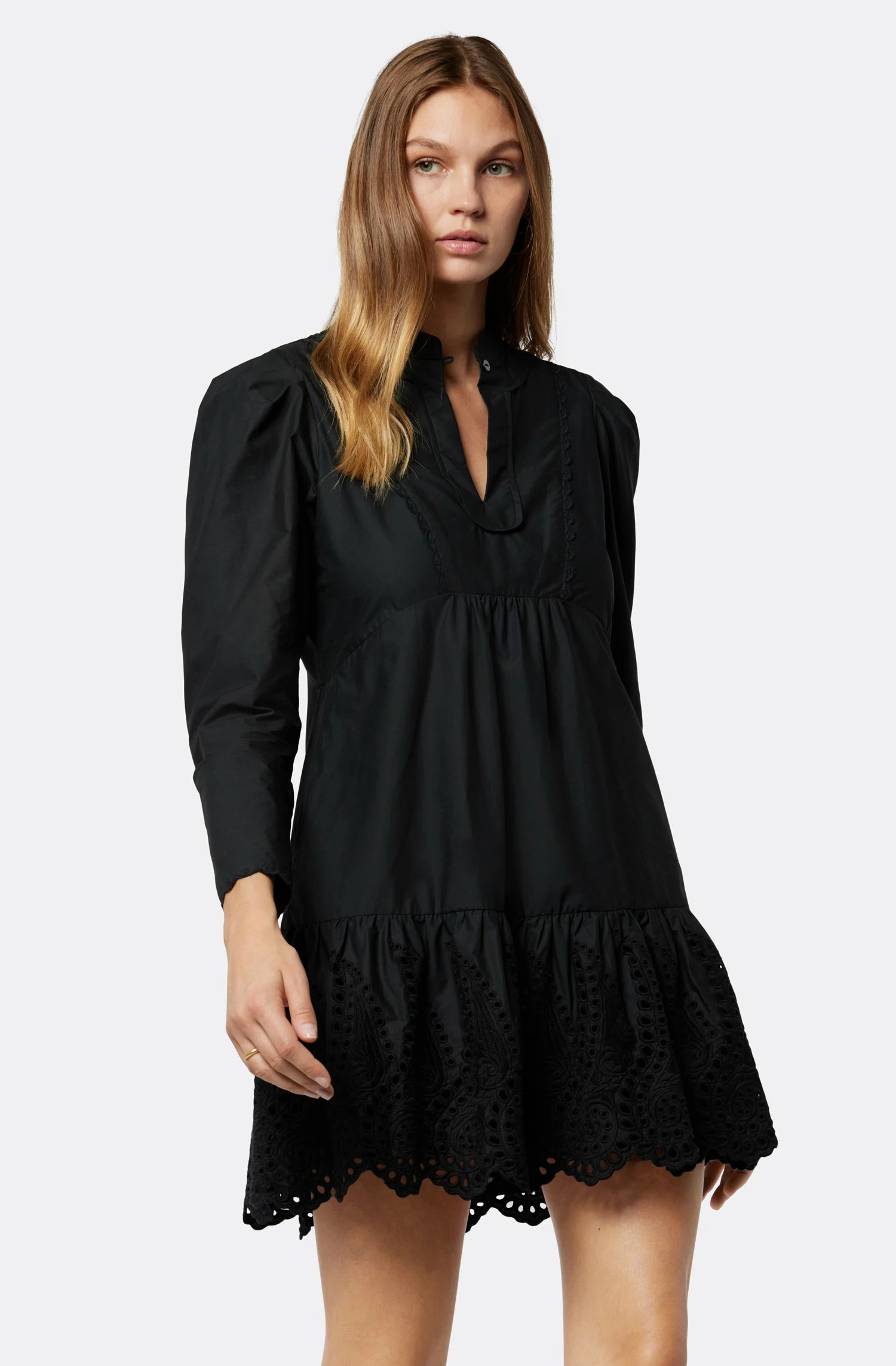 Joie Dawn Mini Cotton Dress 2 Joie Dawn Mini Cotton Dress - Image 2