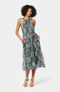 Joie Freya Midi Silk Dress
