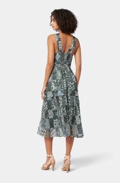 Joie Freya Midi Silk Dress 18 Joie Freya Midi Silk Dress -Joie Shop D0025A9361 DKGL 5