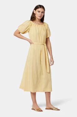 Joie Rylie Midi Cotton Dress -Joie Shop D0040F9320 SHSN 3
