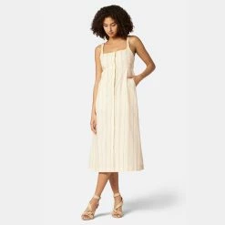 Joie Francesca Midi Linen Dress -Joie Shop D0046A9372 INTM 1 DPA
