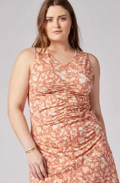 Joie Elliot Midi Cotton Dress -Joie Shop D0049X9370 CYRM 4