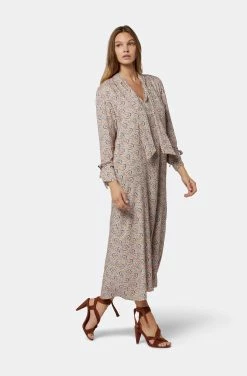 Joie Courtney Midi Dress -Joie Shop D0062A09311 PKTM 3