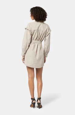 Joie Iggy Mini Cotton Dress -Joie Shop D0063F09190 OAT 5