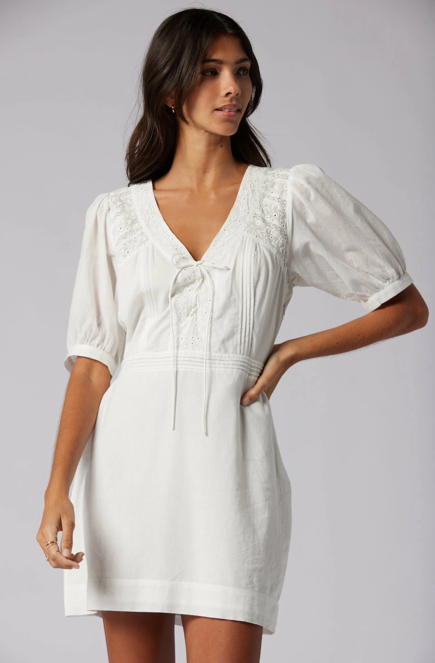 Joie Lexie Mini Cotton Dress 2 Joie Lexie Mini Cotton Dress - Image 2