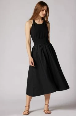 Joie Kenzie Midi Linen Dress
