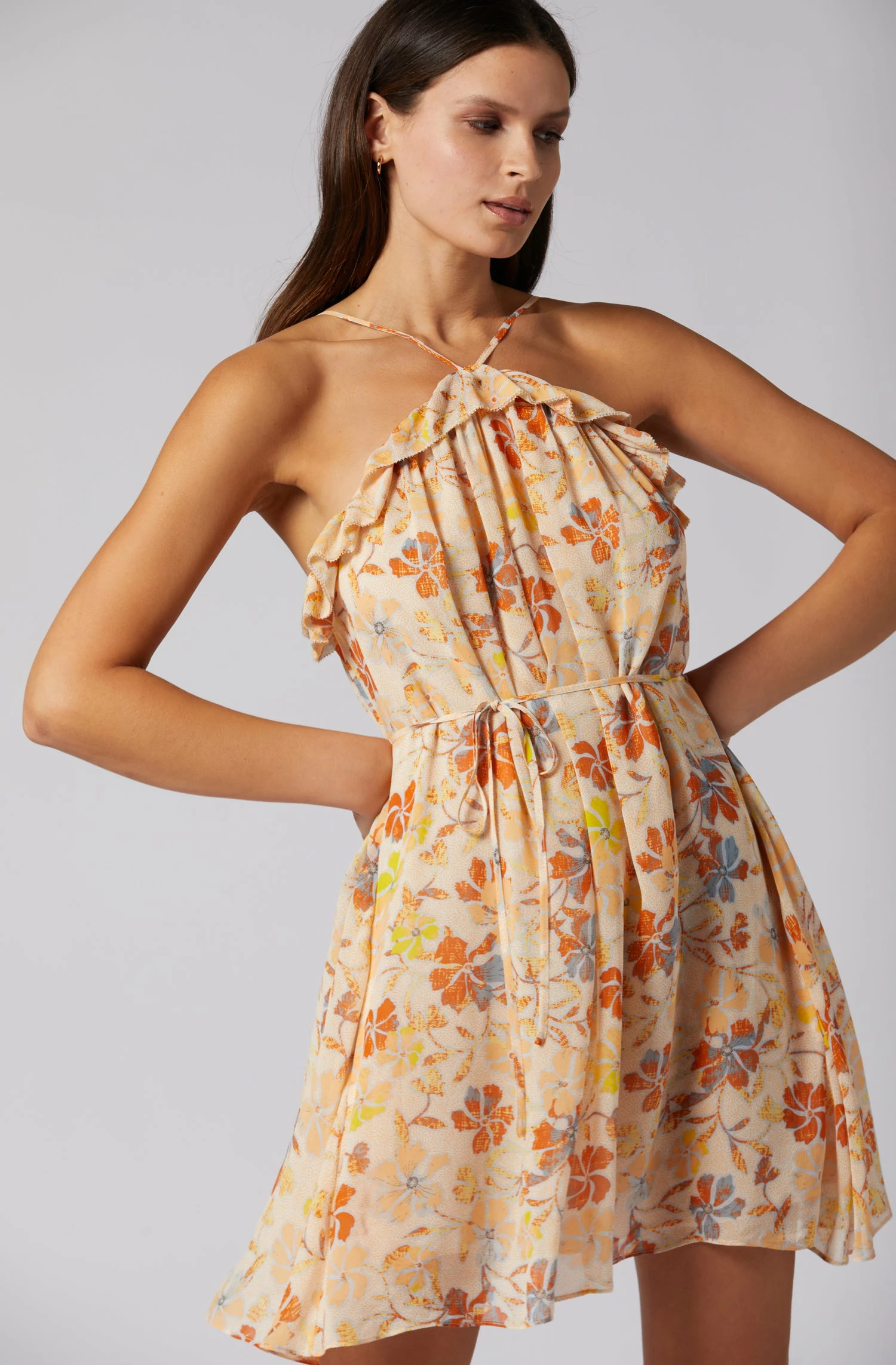 Joie Uma Mini Silk Dress 2 Joie Uma Mini Silk Dress - Image 2