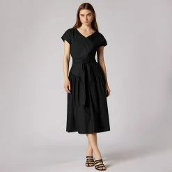 Joie Preanka Midi Cotton Dress -Joie Shop D0105F2536 CAV 1 DPA