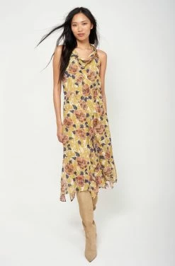 Joie Minnie Silk Midi Dress