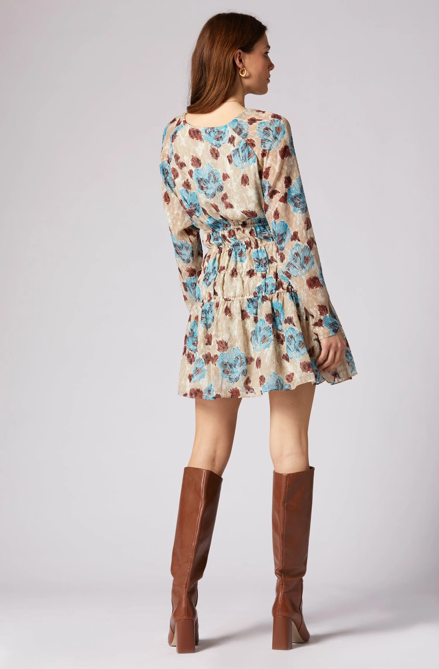 Joie Aminah Mini Silk Dress 4 Joie Aminah Mini Silk Dress - Image 4