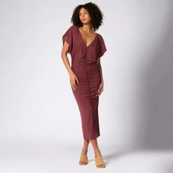 Joie Gianni Midi Dress -Joie Shop D0133F9402 OXBD 1 DPA