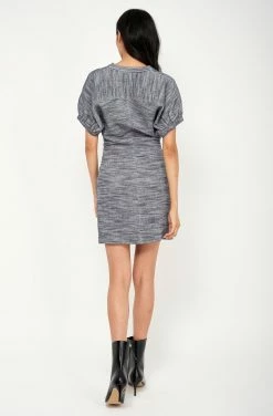 Joie Alora Mini Cotton Dress -Joie Shop D0136F9405 OBML 3