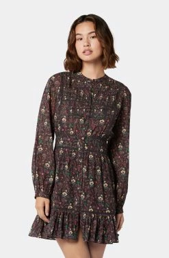 Joie Charmesse Mini Cotton Dress -Joie Shop D3264DA9305 CTTM 2