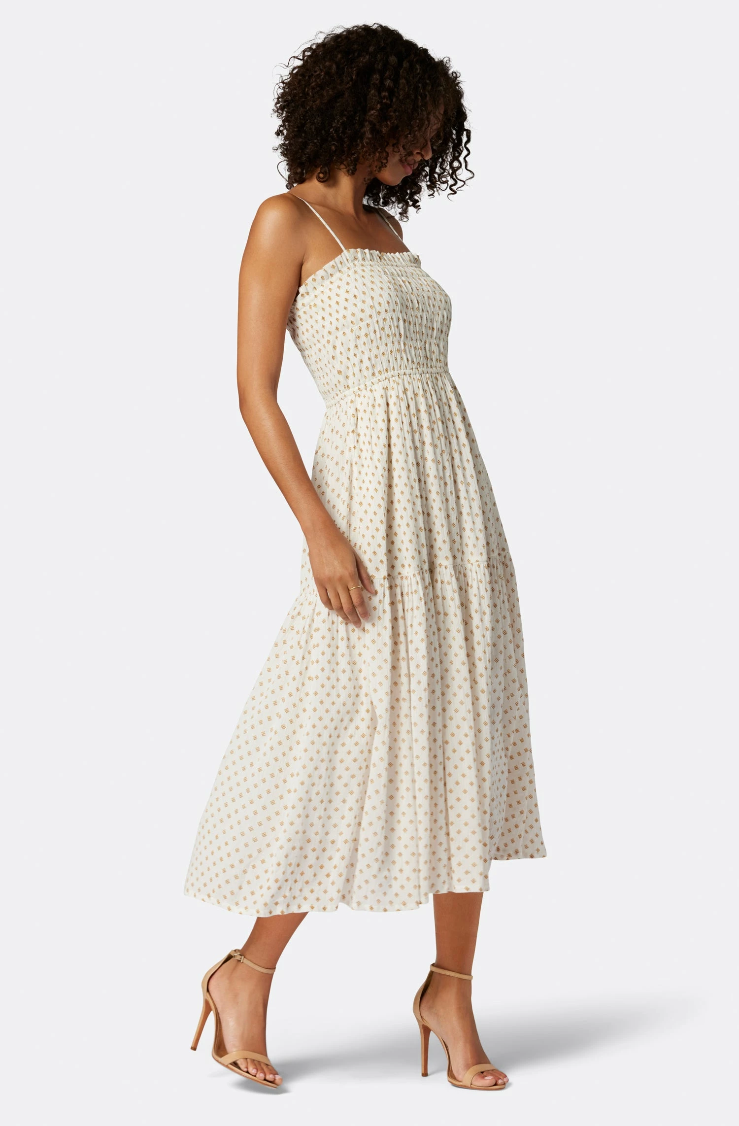 Joie Lesse Midi Cotton Dress 4 Joie Lesse Midi Cotton Dress - Image 4