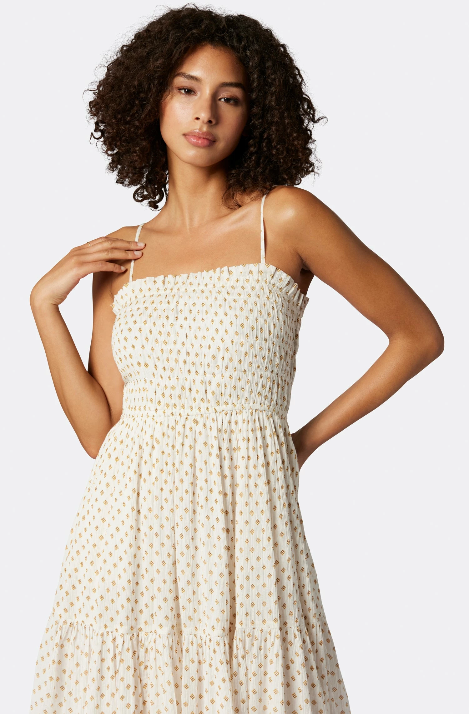 Joie Lesse Midi Cotton Dress 2 Joie Lesse Midi Cotton Dress - Image 2