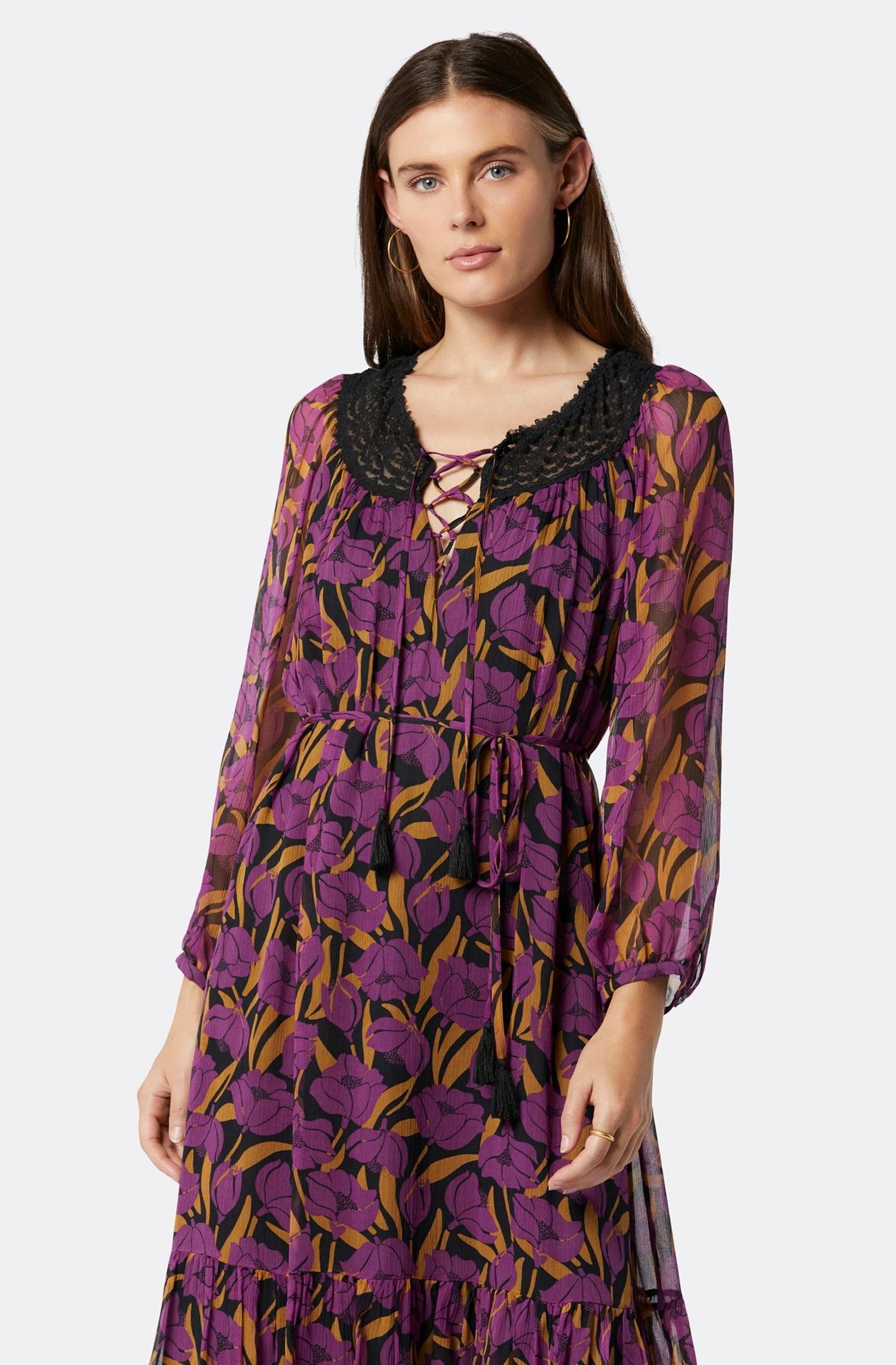 Joie Arioste Midi Silk Dress 2 Joie Arioste Midi Silk Dress - Image 2