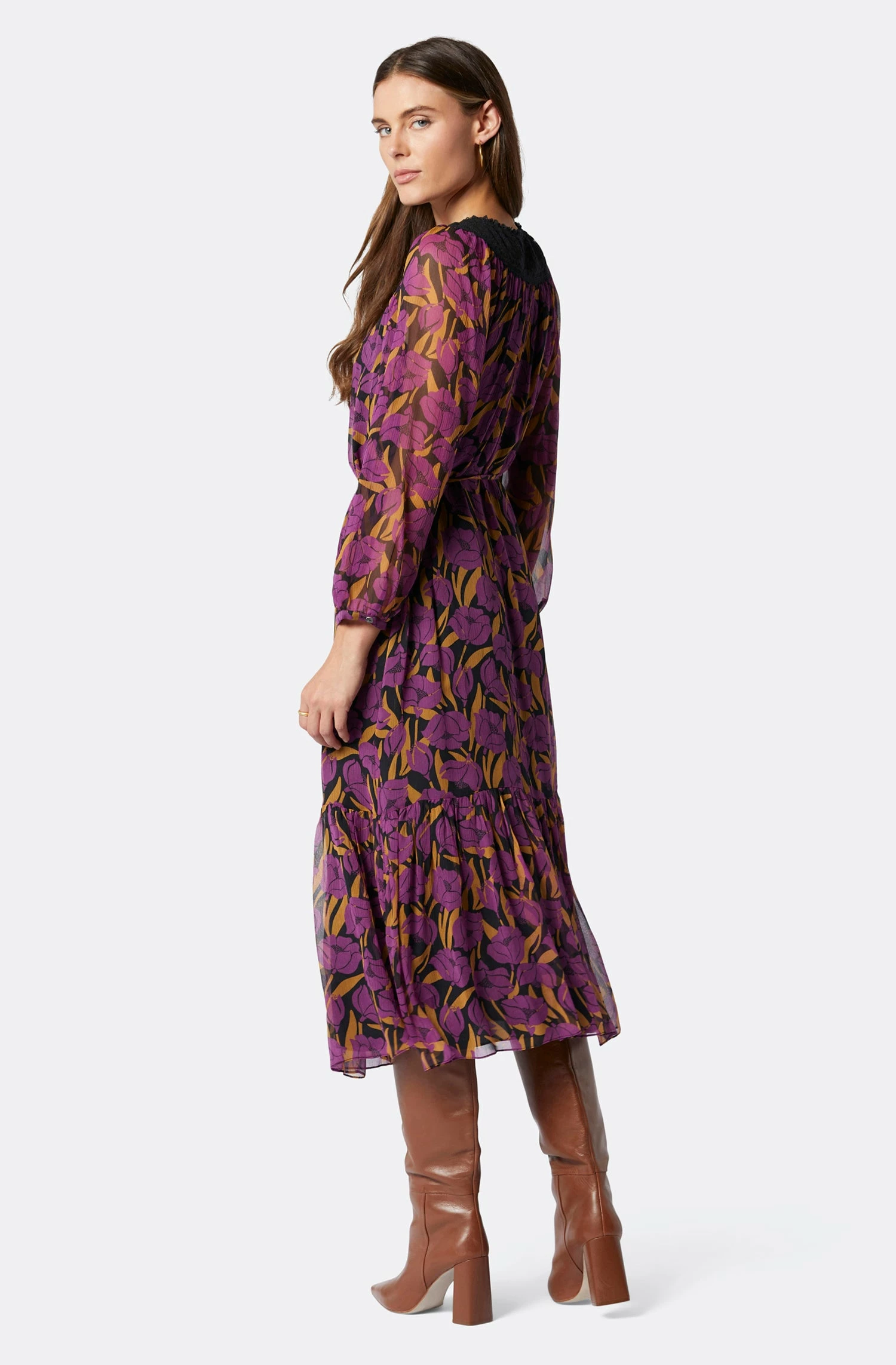 Joie Arioste Midi Silk Dress 6 Joie Arioste Midi Silk Dress - Image 6