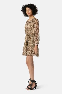 Joie Arioste Mini Silk Dress -Joie Shop DR03506B9137 BSNM 3