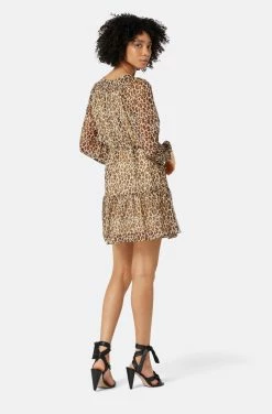 Joie Arioste Mini Silk Dress -Joie Shop DR03506B9137 BSNM 5