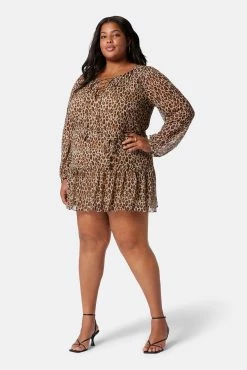 Joie Arioste Mini Silk Dress -Joie Shop DR03506I9137 BSNM 1