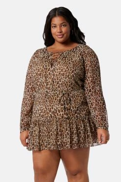 Joie Arioste Mini Silk Dress -Joie Shop DR03506I9137 BSNM 2