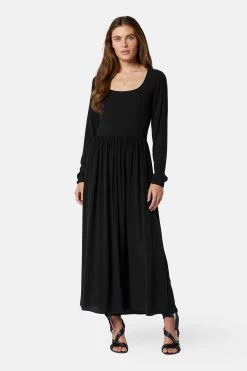 Joie Racine Maxi Silk Dress -Joie Shop DR035187881 CAV 1