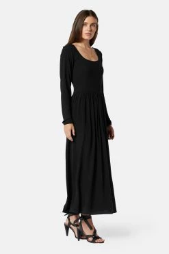 Joie Racine Maxi Silk Dress -Joie Shop DR035187881 CAV 4