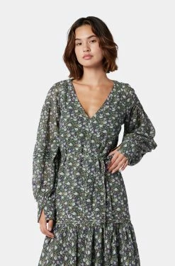 Joie Gabriella Midi Cotton Dress 9 Joie Gabriella Midi Cotton Dress -Joie Shop DR035379163 CAVM 2