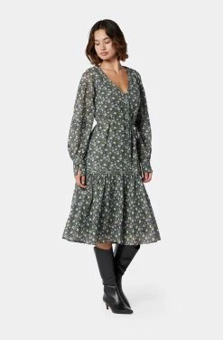 Joie Gabriella Midi Cotton Dress