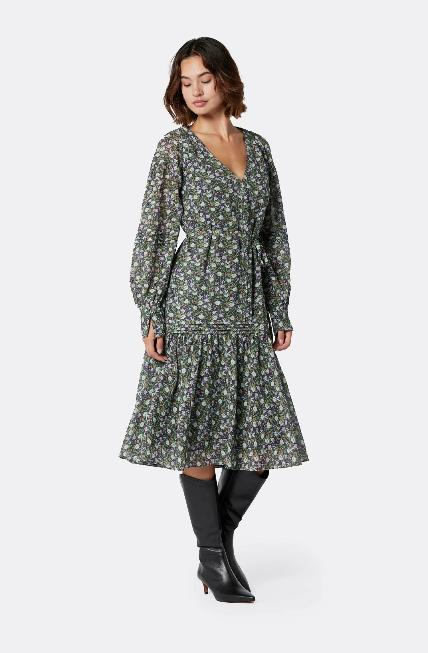 Joie Gabriella Midi Cotton Dress 1 Joie Gabriella Midi Cotton Dress