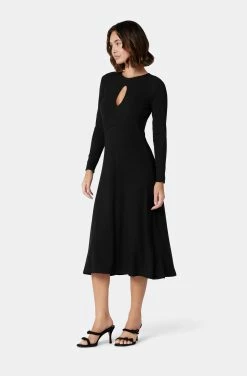Joie Ribera Midi Dress -Joie Shop DR035389142 CAV 3