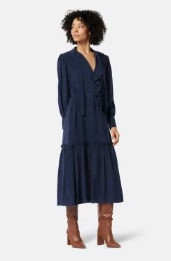 Joie Roussel Silk Midi Dress -Joie Shop DR035777881 PCT 4