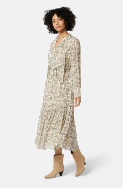 Joie Roussel Midi Silk Dress -Joie Shop DR035779133 BSNM 3