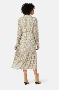 Joie Roussel Midi Silk Dress -Joie Shop DR035779133 BSNM 5