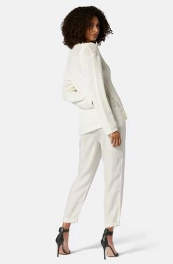 Joie Lyra V-Neck Crochet Cotton Sweater -Joie Shop K0066Y7373 PRCL 2