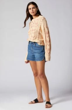 Joie Cameron Crew Neck Sweater 6 Joie Cameron Crew Neck Sweater -Joie Shop K0073Y2621 DAWN 3